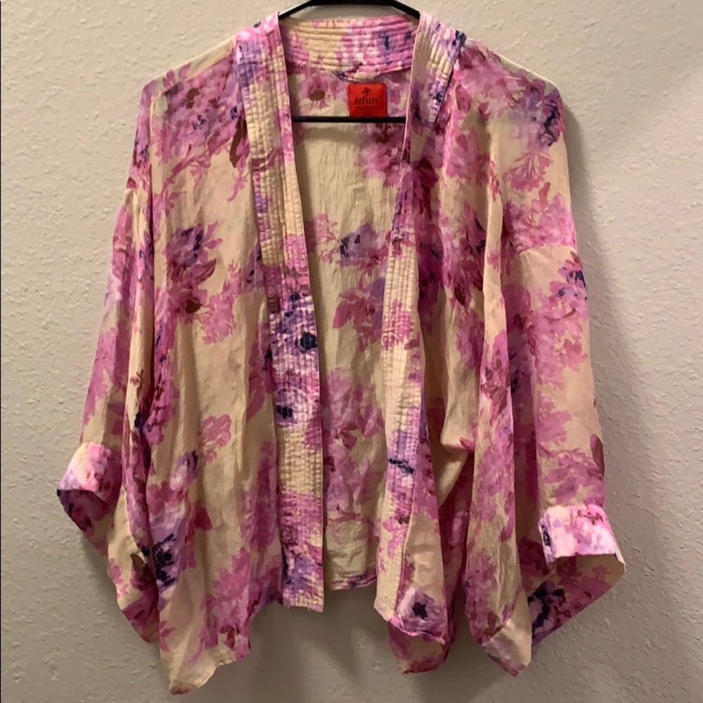 Erfurt Anthropologie Floral kimono
